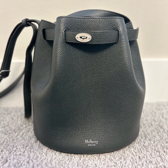 Mulberry Abbey bucket bag like new gray - Picture 11 of 11